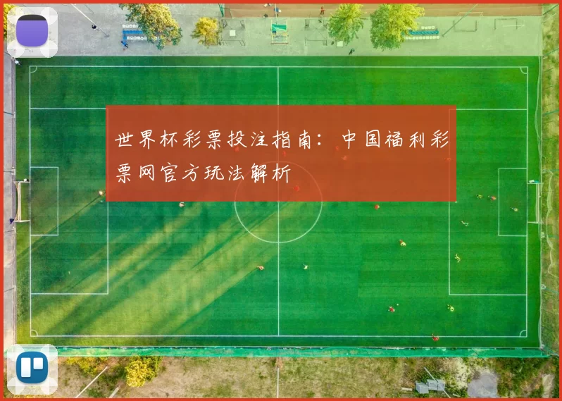 世界杯彩票投注指南:中国福利彩票网官方玩法解析