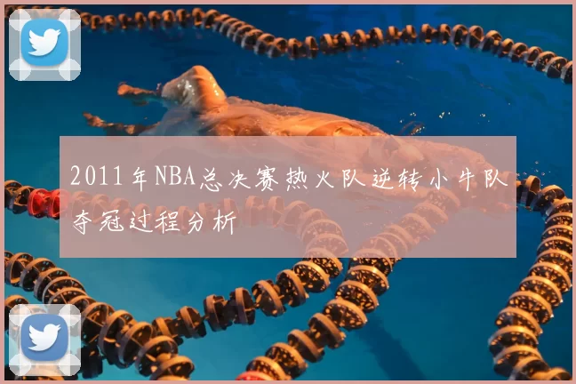 2011年NBA总决赛热火队逆转小牛队夺冠过程分析