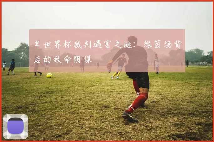 年世界杯裁判遇害之谜:绿茵场背后的致命阴谋