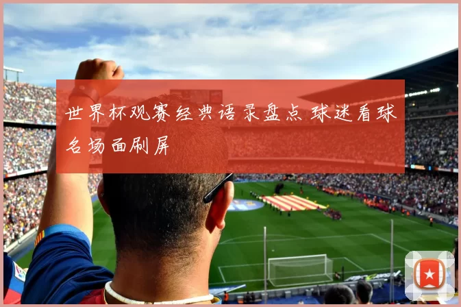世界杯观赛经典语录盘点 球迷看球名场面刷屏